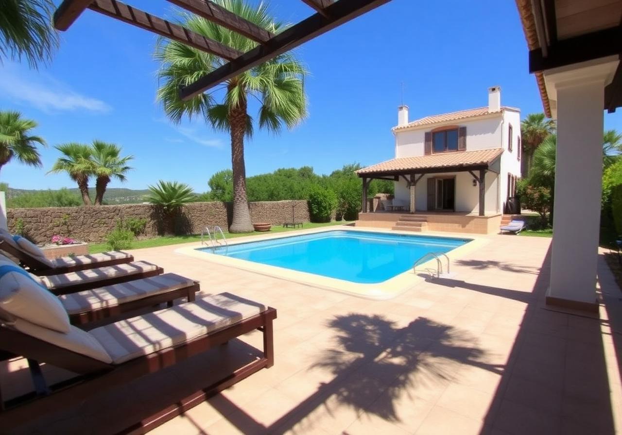 Chalet con piscina privada